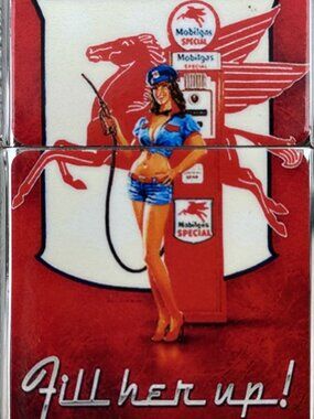Fill Her Up Pinup Lighter